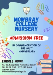 Admissions for Nursery